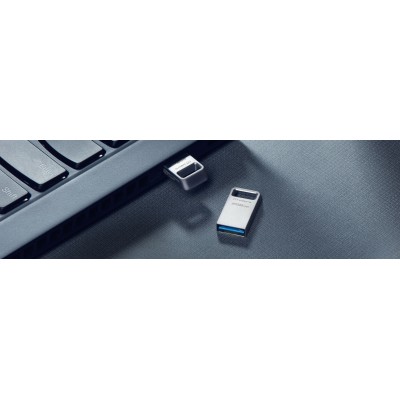 Накопичувач Kingston 128GB USB 3.2 Type-A Gen1 DT Micro R200MB/s Metal (DTMC3G2/128GB) Накопичувач Kingston 128GB USB 3.2 Type-A Gen1 DT Micro R200MB/s Metal (DTMC3G2/128GB)