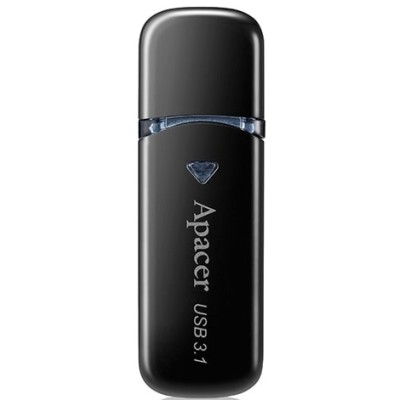 Накопичувач Apacer 32GB USB 3.2 Type-A AH355 Чорний (AP32GAH355B-1) Накопичувач Apacer 32GB USB 3.2 Type-A AH355 Чорний (AP32GAH355B-1)