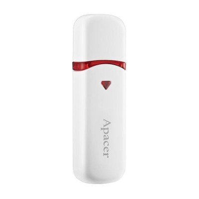 Накопичувач Apacer 64GB USB 2.0 Type-A AH333 Білий (AP64GAH333W-1)
