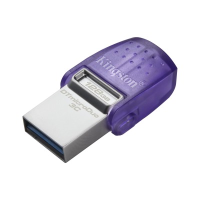 Накопичувач Kingston 128GB USB 3.2 Type-A Gen1 + Type-C DT microDuo 3C R200MB/s (DTDUO3CG3/128GB) Накопичувач Kingston 128GB USB 3.2 Type-A Gen1 + Type-C DT microDuo 3C R200MB/s (DTDUO3CG3/128GB)