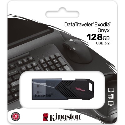 Накопичувач Kingston 128GB USB 3.2 Type-A Gen1 DT Exodia Onyx (DTXON/128GB) Накопичувач Kingston 128GB USB 3.2 Type-A Gen1 DT Exodia Onyx (DTXON/128GB)