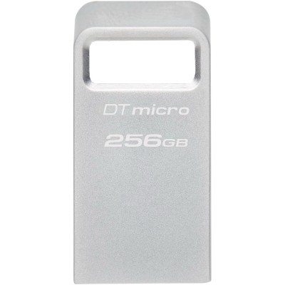 Накопичувач Kingston 256GB USB 3.2 Type-A Gen1 DT Micro R200MB/s Metal (DTMC3G2/256GB) Накопичувач Kingston 256GB USB 3.2 Type-A Gen1 DT Micro R200MB/s Metal (DTMC3G2/256GB)