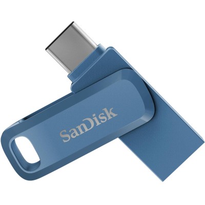 Накопичувач SanDisk 128GB USB 3.1 Type-A + Type-C Ultra Dual Drive Go Синій (SDDDC3-128G-G46NB) Накопичувач SanDisk 128GB USB 3.1 Type-A + Type-C Ultra Dual Drive Go Синій (SDDDC3-128G-G46NB)