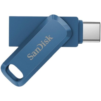 Накопичувач SanDisk 128GB USB 3.1 Type-A + Type-C Ultra Dual Drive Go Синій (SDDDC3-128G-G46NB) Накопичувач SanDisk 128GB USB 3.1 Type-A + Type-C Ultra Dual Drive Go Синій (SDDDC3-128G-G46NB)