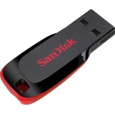 Накопичувач SanDisk 32GB USB 2.0 Type-A Cruzer Blade Чорний (SDCZ50-032G-B35)
