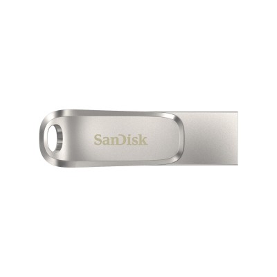 Накопичувач SanDisk 32GB USB 3.1 Type-A + Type-C Dual Drive Luxe Срібний (SDDDC4-032G-G46) Накопичувач SanDisk 32GB USB 3.1 Type-A + Type-C Dual Drive Luxe Срібний (SDDDC4-032G-G46)