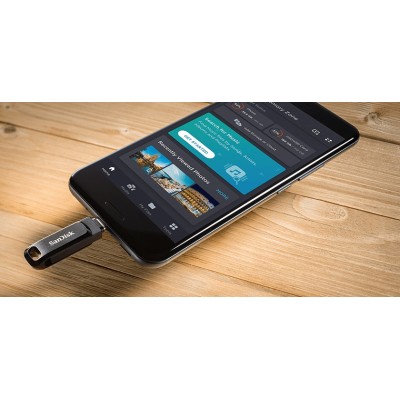Накопичувач SanDisk 32GB USB 3.1 Type-A + Type-C Ultra Dual Drive Go Чорний (SDDDC3-032G-G46)