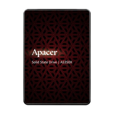 Накопичувач SSD Apacer 2.5" 256GB SATA AS350X (AP256GAS350XR-1) Накопичувач SSD Apacer 2.5" 256GB SATA AS350X (AP256GAS350XR-1)