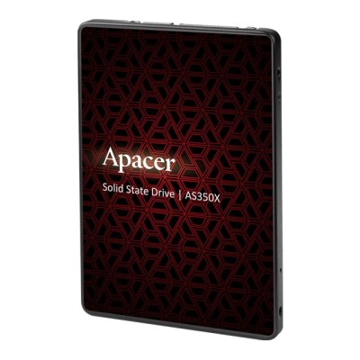 Накопичувач SSD Apacer 2.5" 256GB SATA AS350X (AP256GAS350XR-1) Накопичувач SSD Apacer 2.5" 256GB SATA AS350X (AP256GAS350XR-1)