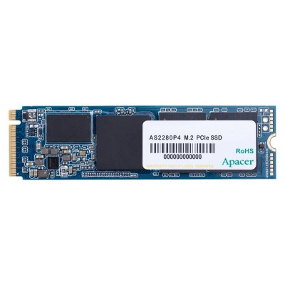 Накопичувач SSD Apacer M.2 512GB PCIe 3.0 P4 (AP512GAS2280P4-1) Накопичувач SSD Apacer M.2 512GB PCIe 3.0 P4 (AP512GAS2280P4-1)