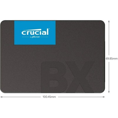 Накопичувач SSD Crucial 2.5" 500GB SATA BX500 (CT500BX500SSD1) Накопичувач SSD Crucial 2.5" 500GB SATA BX500 (CT500BX500SSD1)