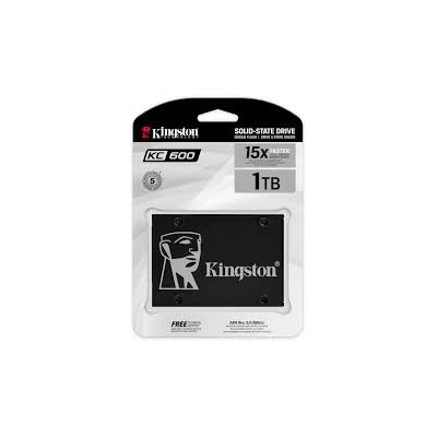 Накопичувач SSD Kingston 2.5" 1TB KC600 SATA KC600 (SKC600/1024G)