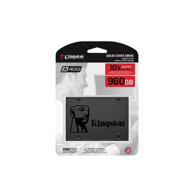 Накопичувач SSD Kingston 2.5" 960GB SATA A400 (SA400S37/960G) Накопичувач SSD Kingston 2.5" 960GB SATA A400 (SA400S37/960G)
