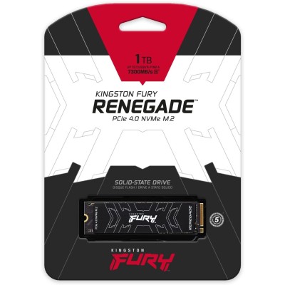 Накопичувач SSD Kingston M.2 1TB PCIe 4.0 Fury Renegade (SFYRS/1000G) Накопичувач SSD Kingston M.2 1TB PCIe 4.0 Fury Renegade (SFYRS/1000G)