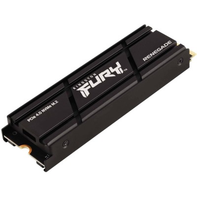 Накопичувач SSD Kingston M.2 2TB PCIe 4.0 Fury Renegade + радіатор (SFYRDK/2000G)