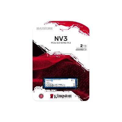 Накопичувач SSD Kingston M.2 2TB PCIe 4.0 NV3 (SNV3S/2000G) Накопичувач SSD Kingston M.2 2TB PCIe 4.0 NV3 (SNV3S/2000G)