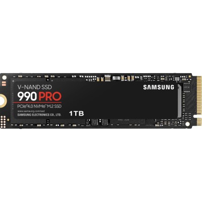 Накопичувач SSD Samsung M.2 1TB PCIe 4.0 990PRO (MZ-V9P1T0BW) Накопичувач SSD Samsung M.2 1TB PCIe 4.0 990PRO (MZ-V9P1T0BW)