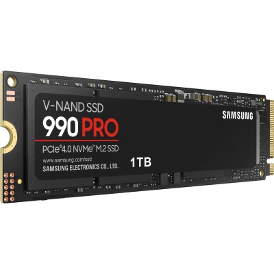 Накопичувач SSD Samsung M.2 1TB PCIe 4.0 990PRO (MZ-V9P1T0BW) Накопичувач SSD Samsung M.2 1TB PCIe 4.0 990PRO (MZ-V9P1T0BW)