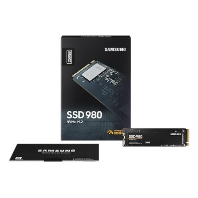 Накопичувач SSD Samsung M.2 250GB PCIe 3.0 980 (MZ-V8V250BW) Накопичувач SSD Samsung M.2 250GB PCIe 3.0 980 (MZ-V8V250BW)
