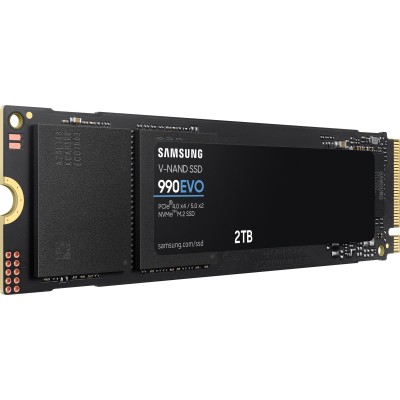Накопичувач SSD Samsung M.2 2TB PCIe 4.0 990EVO (MZ-V9E2T0BW) Накопичувач SSD Samsung M.2 2TB PCIe 4.0 990EVO (MZ-V9E2T0BW)