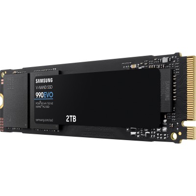 Накопичувач SSD Samsung M.2 2TB PCIe 4.0 990EVO (MZ-V9E2T0BW) Накопичувач SSD Samsung M.2 2TB PCIe 4.0 990EVO (MZ-V9E2T0BW)