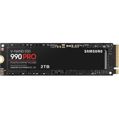 Накопичувач SSD Samsung M.2 2TB PCIe 4.0 990PRO (MZ-V9P2T0BW) Накопичувач SSD Samsung M.2 2TB PCIe 4.0 990PRO (MZ-V9P2T0BW)