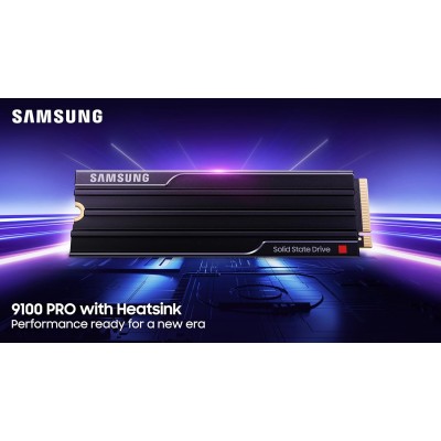 Накопичувач SSD Samsung M.2 4TB PCIe 5.0 9100PRO+ радіатор (MZ-VAP4T0CW) Накопичувач SSD Samsung M.2 4TB PCIe 5.0 9100PRO+ радіатор (MZ-VAP4T0CW)