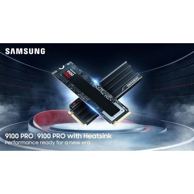Накопичувач SSD Samsung M.2 4TB PCIe 5.0 9100PRO+ радіатор (MZ-VAP4T0CW) Накопичувач SSD Samsung M.2 4TB PCIe 5.0 9100PRO+ радіатор (MZ-VAP4T0CW)