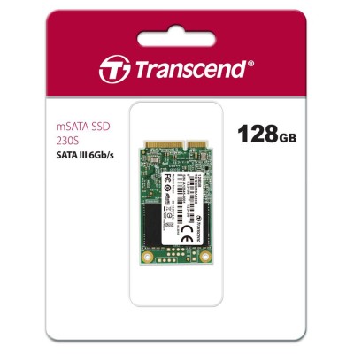 Накопичувач SSD Transcend mSATA 128GB SATA 230S (TS128GMSA230S) Накопичувач SSD Transcend mSATA 128GB SATA 230S (TS128GMSA230S)