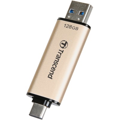 Накопичувач Transcend 128GB USB 3.2 Type-A + Type-C JetFlash 930 R420/W400MB/s Чорний (TS128GJF930C) Накопичувач Transcend 128GB USB 3.2 Type-A + Type-C JetFlash 930 R420/W400MB/s Чорний (TS128GJF930C)