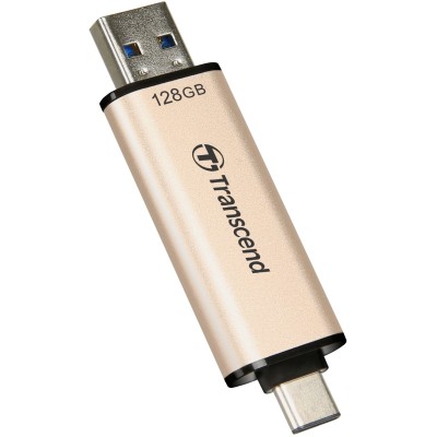 Накопичувач Transcend 128GB USB 3.2 Type-A + Type-C JetFlash 930 R420/W400MB/s Чорний (TS128GJF930C) Накопичувач Transcend 128GB USB 3.2 Type-A + Type-C JetFlash 930 R420/W400MB/s Чорний (TS128GJF930C)