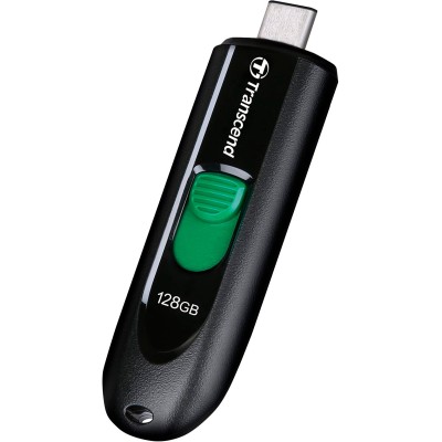 Накопичувач Transcend 128GB USB 3.2 Type-C JetFlash 790C Чорний (TS128GJF790C) Накопичувач Transcend 128GB USB 3.2 Type-C JetFlash 790C Чорний (TS128GJF790C)