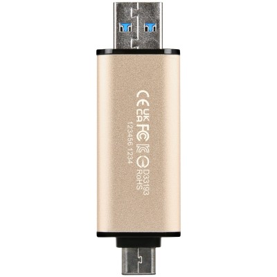 Накопичувач Transcend 256GB USB 3.2 Type-A + Type-C JetFlash 930 R420/W400MB/s Чорний (TS256GJF930C) Накопичувач Transcend 256GB USB 3.2 Type-A + Type-C JetFlash 930 R420/W400MB/s Чорний (TS256GJF930C)