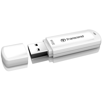 Накопичувач Transcend 32GB USB 3.1 Type-A JetFlash 730 Білий (TS32GJF730)