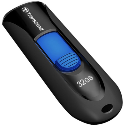 Накопичувач Transcend 32GB USB 3.1 Type-A JetFlash 790 Чорний (TS32GJF790K)