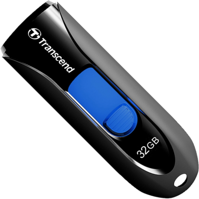 Накопичувач Transcend 32GB USB 3.1 Type-A JetFlash 790 Чорний (TS32GJF790K)