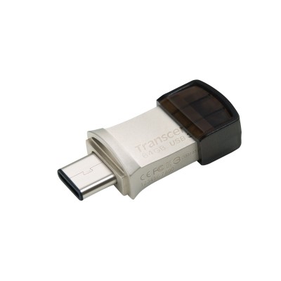 Накопичувач Transcend 64GB USB 3.1 Type-A + Type-C 890 R90/W30MB/s (TS64GJF890S) Накопичувач Transcend 64GB USB 3.1 Type-A + Type-C 890 R90/W30MB/s (TS64GJF890S)