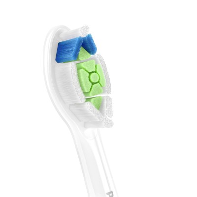 Насадки для звукової зубної щітки Philips Sonicare HX6062/87 Optimal White Насадки для звукової зубної щітки Philips Sonicare HX6062/87 Optimal White