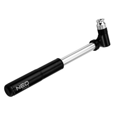 Насос велосипедний Neo Tools, з кронштейном для кріплення до рами, 13.7см, 0.07кг Насос велосипедний Neo Tools, з кронштейном для кріплення до рами, 13.7см, 0.07кг