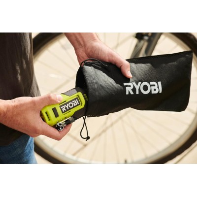 Насос велосипедний акумуляторний Ryobi USB Lithium RI4-0 4В 6.9бар дисплей підсвічування 0.5кг без АКБ та ЗП Насос велосипедний акумуляторний Ryobi USB Lithium RI4-0 4В 6.9бар дисплей підсвічування 0.5кг без АКБ та ЗП
