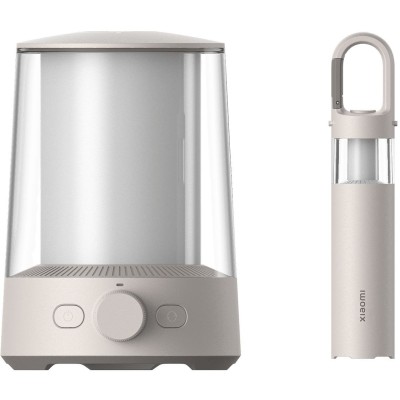 Настільна багатофункціональна лампа для кемпінгів Mijia Split Camping Lamp (MJLYD001QW/BHR6780CN) Sand Grey Настільна багатофункціональна лампа для кемпінгів Mijia Split Camping Lamp (MJLYD001QW/BHR6780CN) Sand Grey