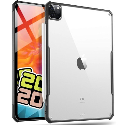 TPU+PC чехол Xundd c усиленными углами для Apple iPad Pro 11" (2020-2022) Бесцветный / Черный TPU+PC чехол Xundd c усиленными углами для Apple iPad Pro 11" (2020-2022) Бесцветный / Черный