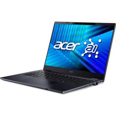 Ноутбук ACER TravelMate TMP414-55 14" WUXGA IPS, Intel U7-255U, 32GB, F1TB, UMA, Lin, синій (NX.BH2EU.005)