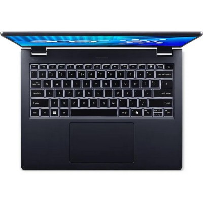 Ноутбук ACER TravelMate TMP414-55 14" WUXGA IPS, Intel U7-255U, 32GB, F1TB, UMA, Lin, синій (NX.BH2EU.005)