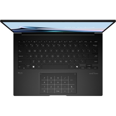Ноутбук ASUS Zenbook 14 UM3406KA-QD025 14" WUXGA OLED, AMD AI 5 340, 16GB, F512GB, UMA, NoOS, Чорний (90NB14U1-M00120)