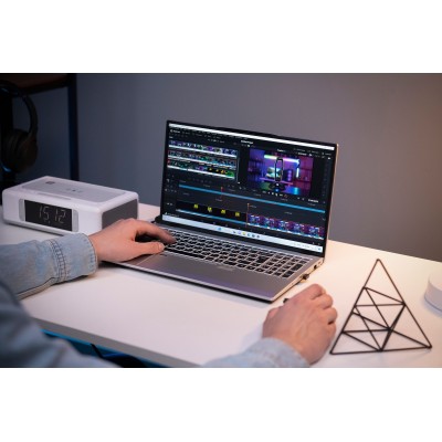 Ноутбук 2E Complex Pro 15.6" FHD IPS AG, Intel i5-1240P, 32GB, F1024GB, UMA, DOS, сріблястий (NS51PU-15UA33)