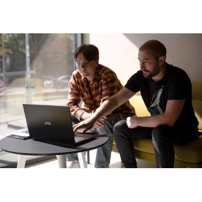 Ноутбук 2E Imaginary 15.6" FHD IPS AG, Intel i3-1215U, 16GB, F512GB, UMA, DOS, Чорний (NL57AU-15UA05)