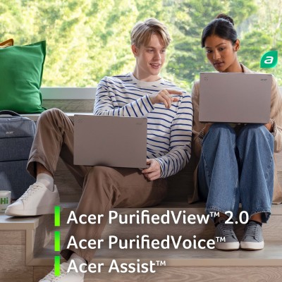 Ноутбук Acer Aspire 14 A14-52M 14" WUXGA OLED, Intel U7-258V, 32GB, F1TB, UMA, Win11, сірий (NX.JFVEU.005)