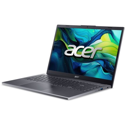 Ноутбук Acer Aspire 15 A15-51M 15.6" FHD IPS, Intel 5-120U, 16GB, F1TB, UMA, Lin, сірий (NX.KXTEU.002)