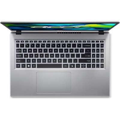 Ноутбук Acer Aspire Go AG15-32P 15.6" FHD IPS, Intel C N150, 8GB, F512GB, UMA, Lin, сріблястий (NX.J8XEU.003)